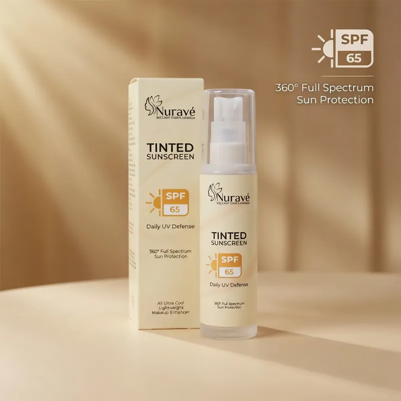 Nuravé Tinted Sunscreen SPF 65